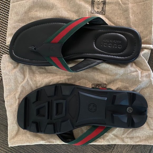 Gucci Men\'s Titan Thong Sandals